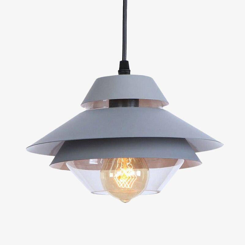 Suspension design LED en métal coloré Creative Ball