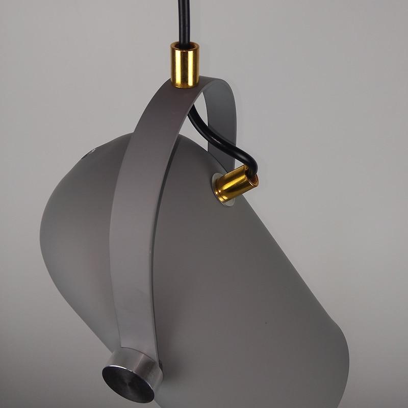 Suspension Métal Grise