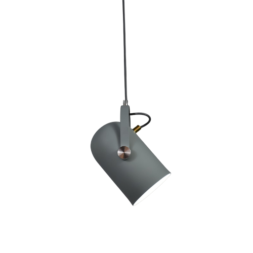 Suspension Métal Grise