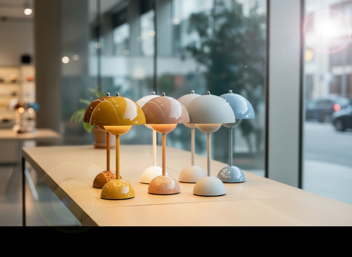 Lampe Champignon de Bureau Rechargeable USB