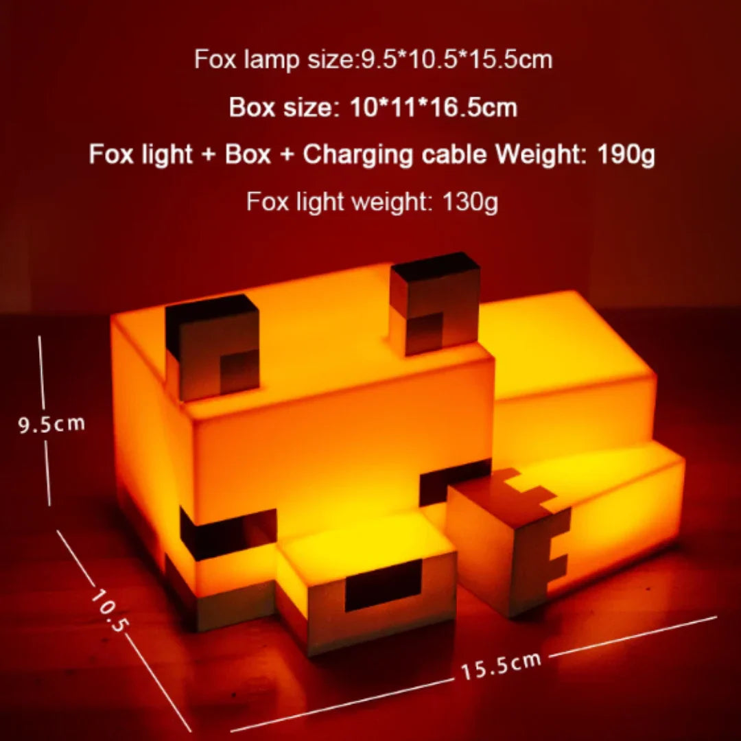 Minecraft Fox Light LED
