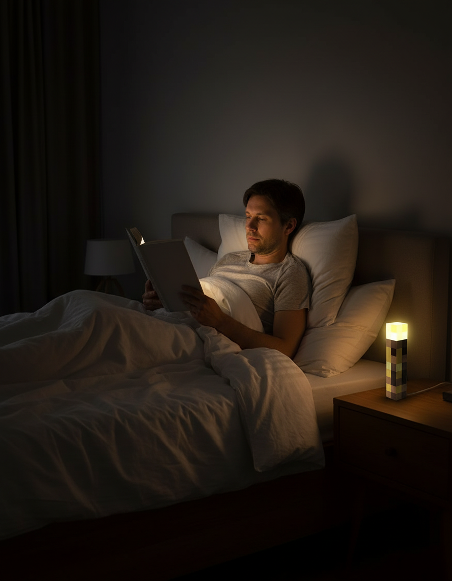 Minecraft Torch Light LED