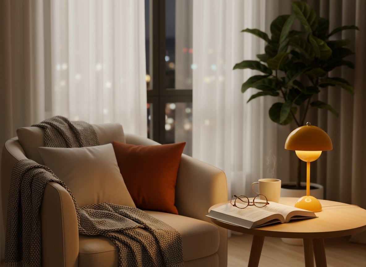 Lampe Champignon de Bureau Rechargeable USB