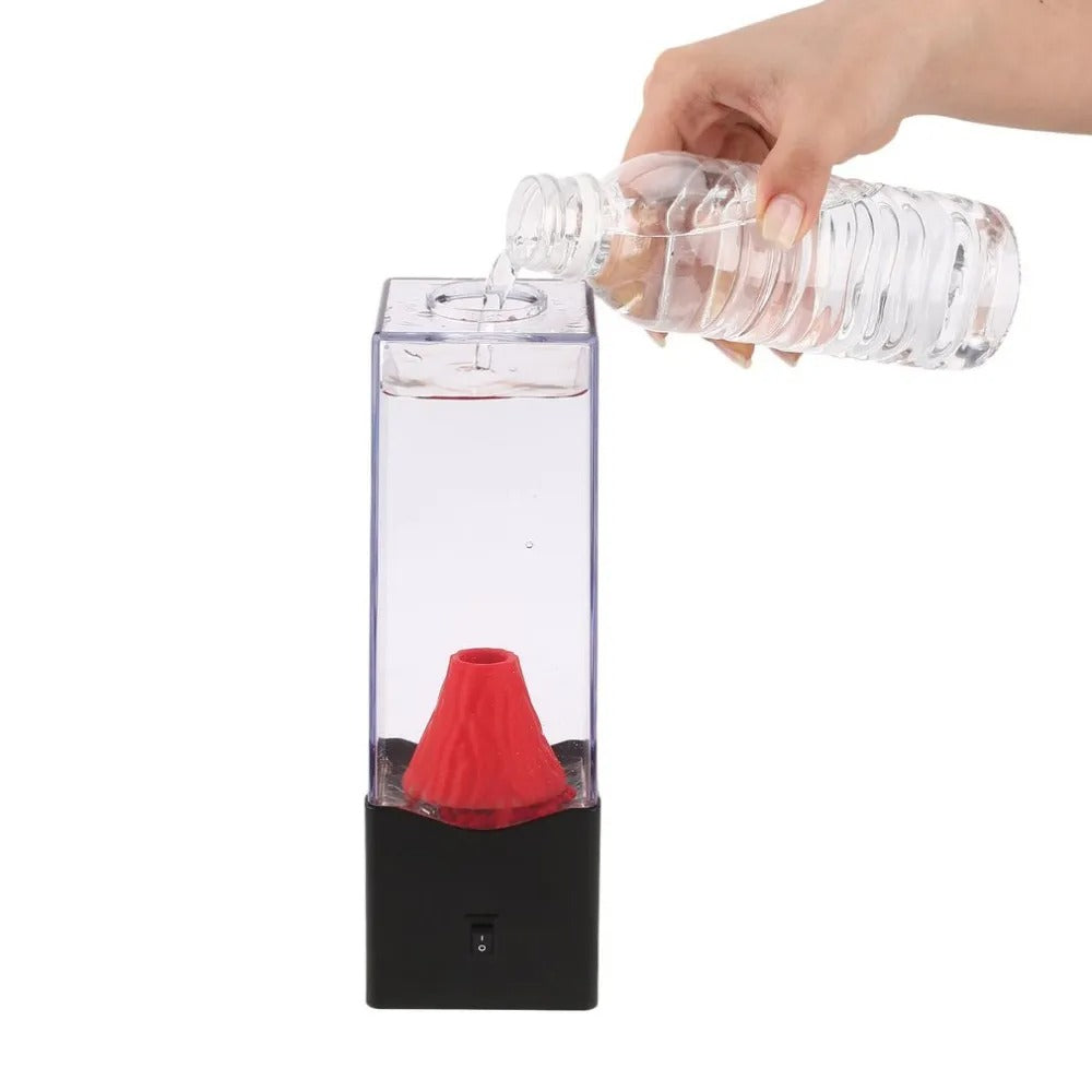 Lampe à Lave Volcan Rouge - Volcano