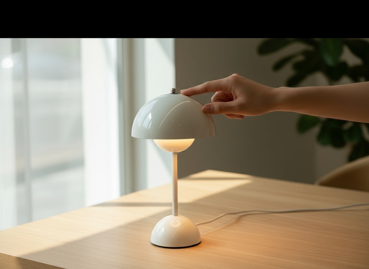 Lampe Champignon de Bureau Rechargeable USB