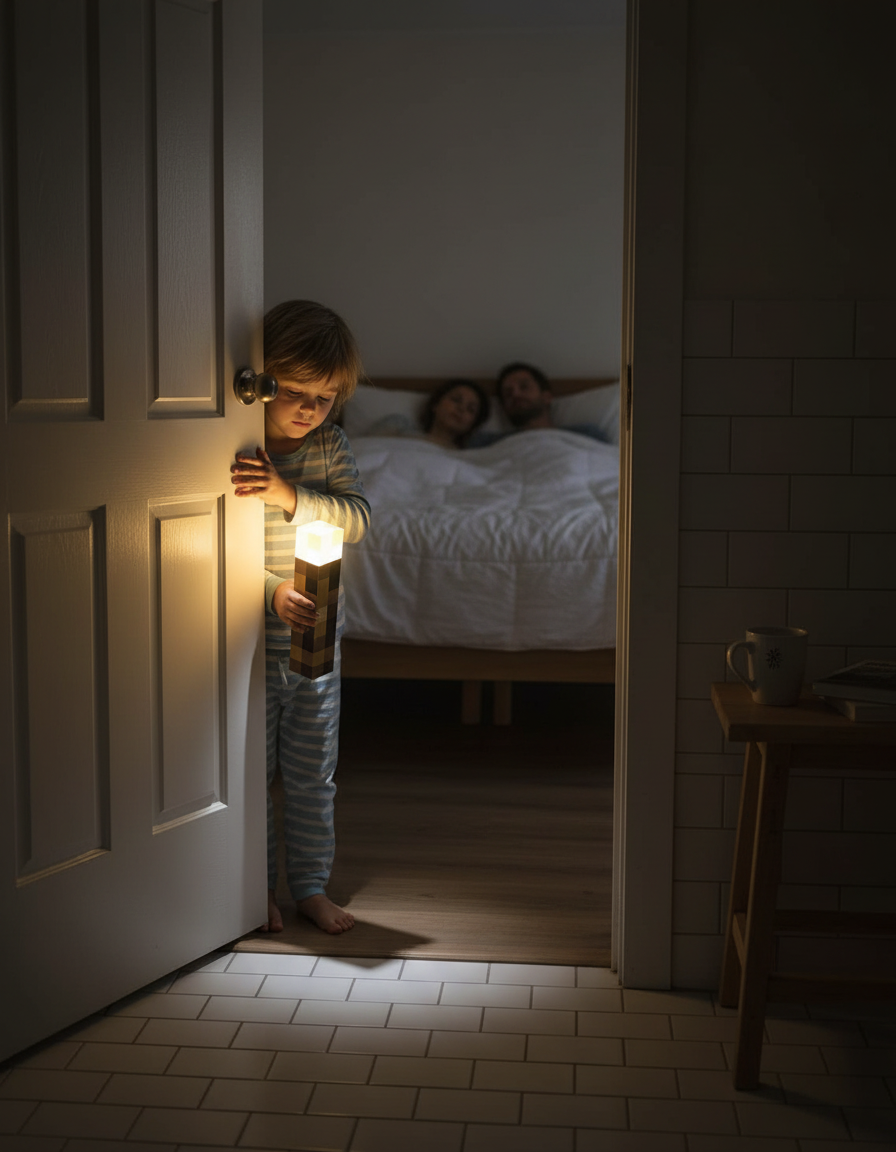 Minecraft Torch Light LED