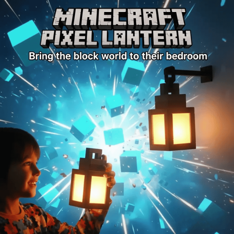 Pixel Lantern™ – LED Block Lamp