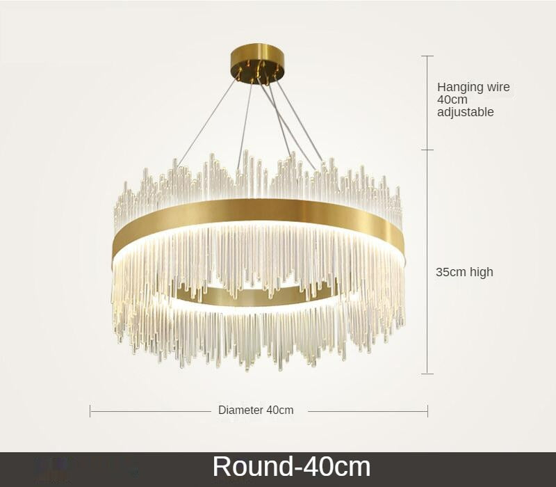 Modern Crystal Chandelier Lighting LED Pendant Lights For Living Dining Room Kitchen Restaurant Light Bedroom Decor Hanging Lamp