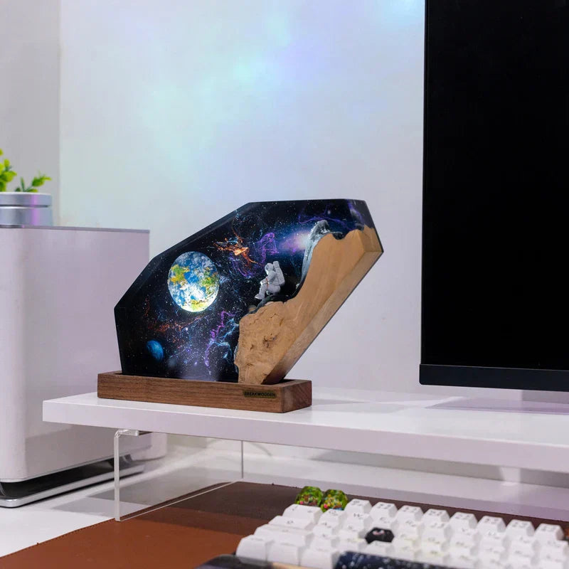 Lampe de Chevet - Éclats de la Caverne Océanique