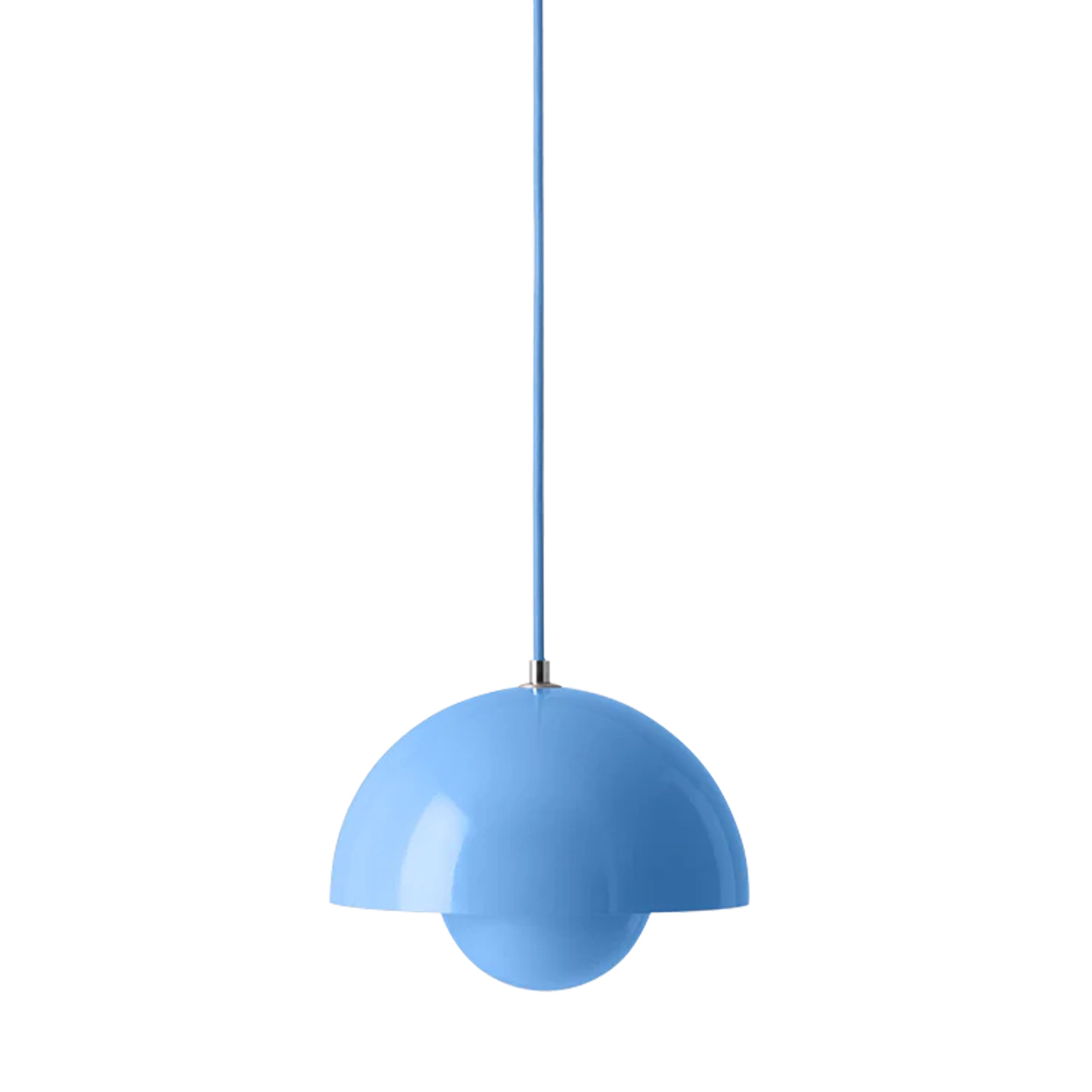 Suspension Champignon Bleu