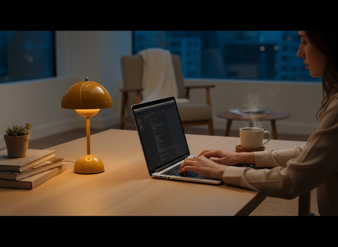 Lampe Champignon de Bureau Rechargeable USB