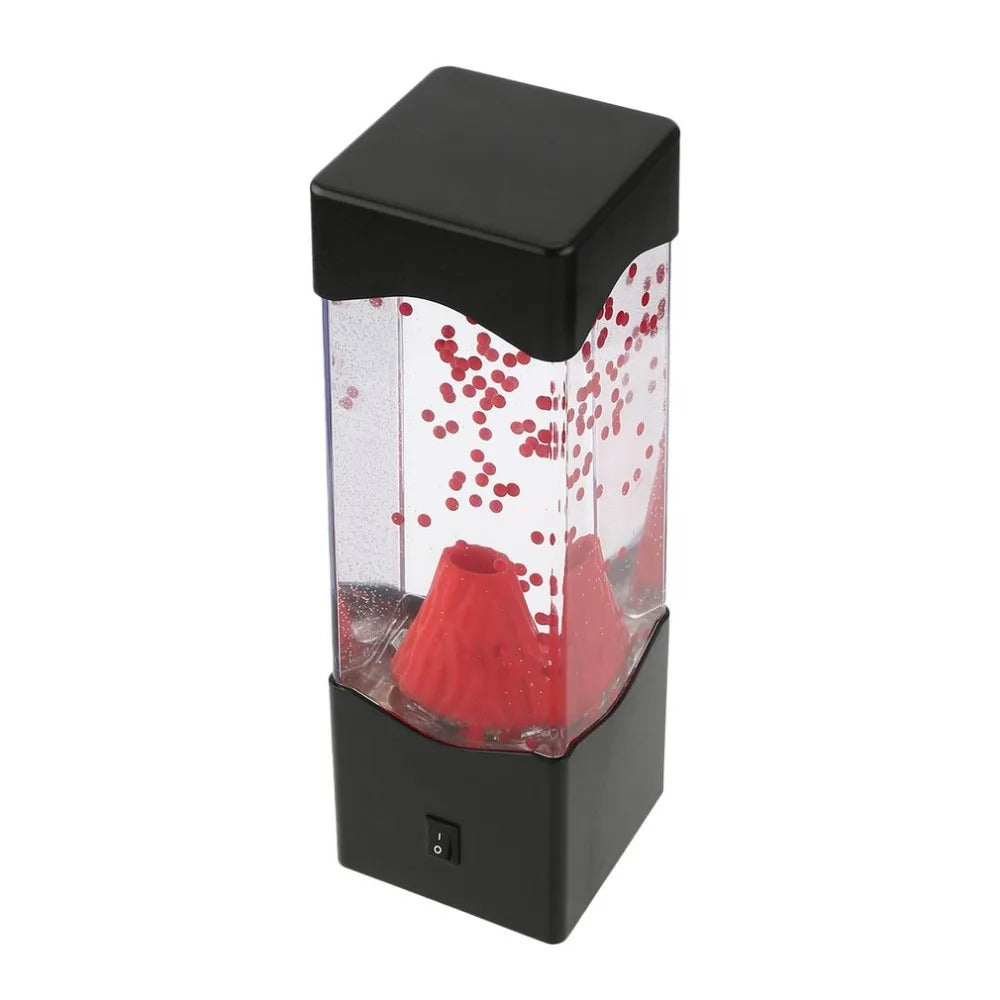 Lampe à Lave Volcan Rouge - Volcano