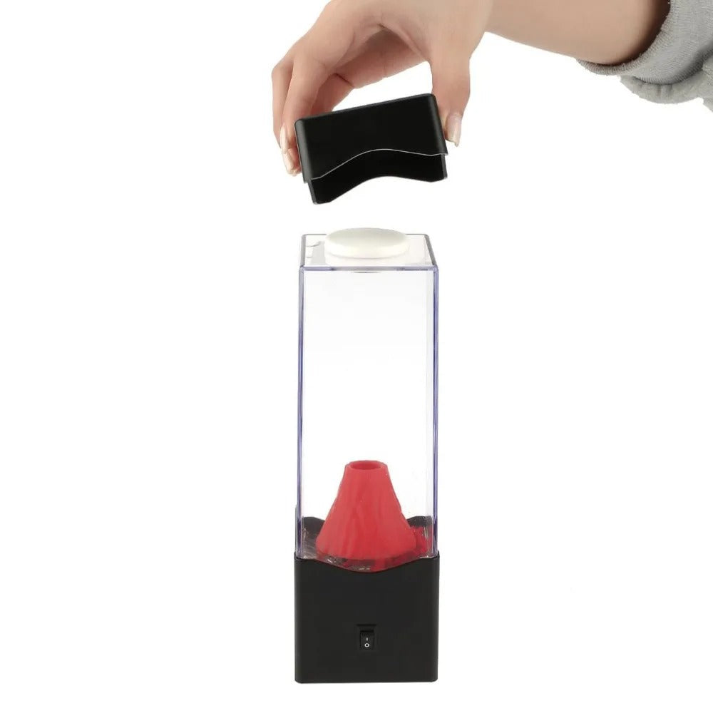 Lampe à Lave Volcan Rouge - Volcano