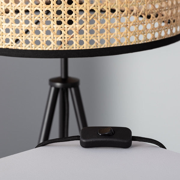 Lampadaire Rotin - Huela - Suspension Luminaire