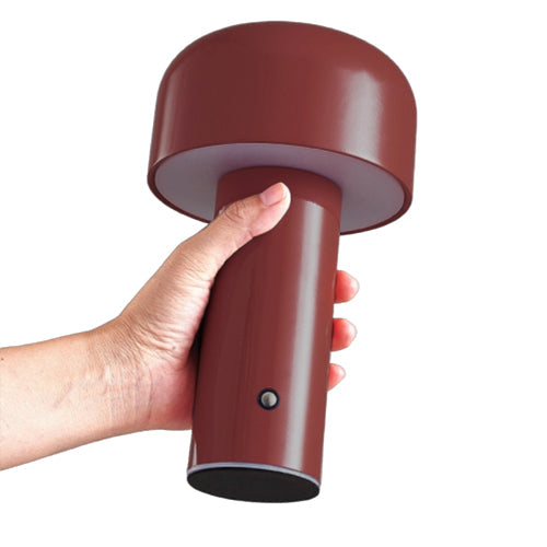 Lampe Champignon Sans Fil Marron