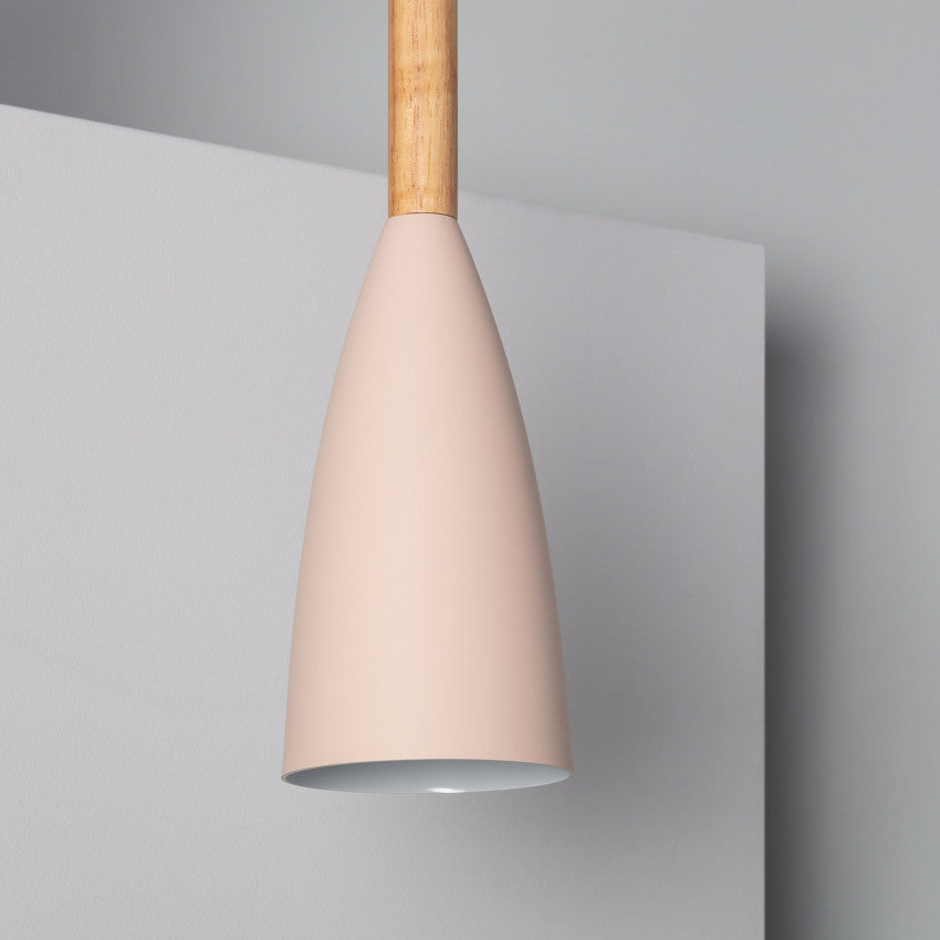 Suspension Métal et Bois Rain