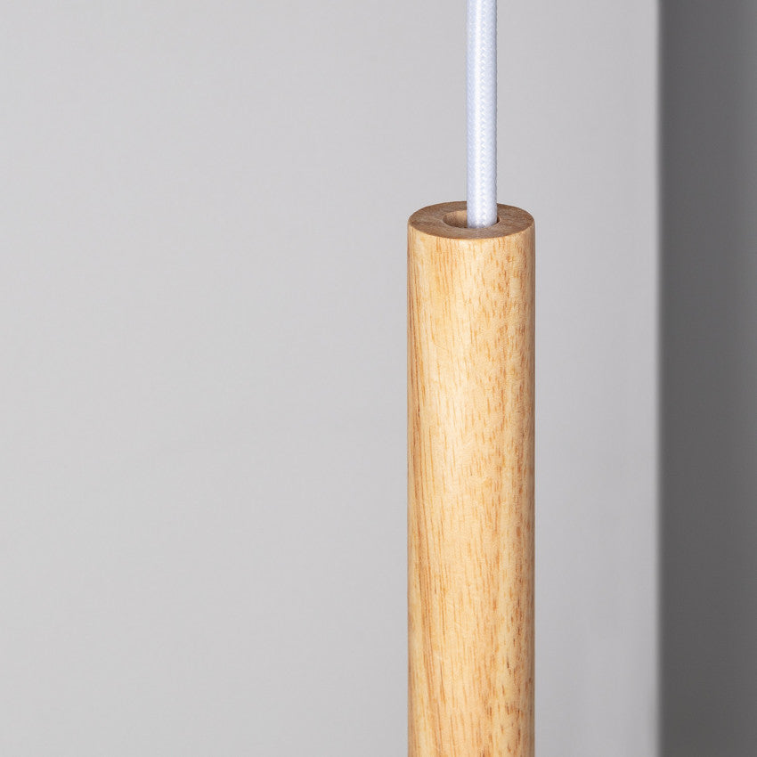 Suspension Métal et Bois Rain