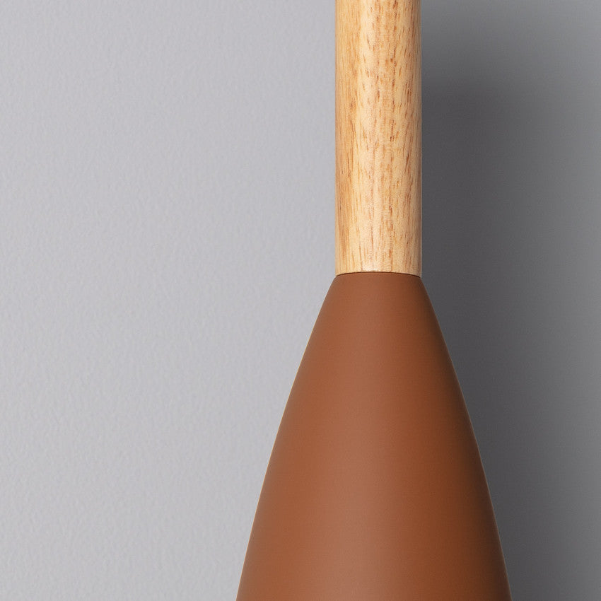 Suspension Métal et Bois Rain