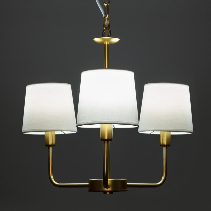 Suspension Métal et tissus Xana