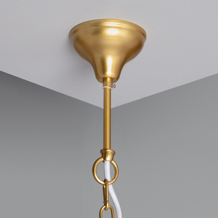 Suspension Métal et tissus Xana