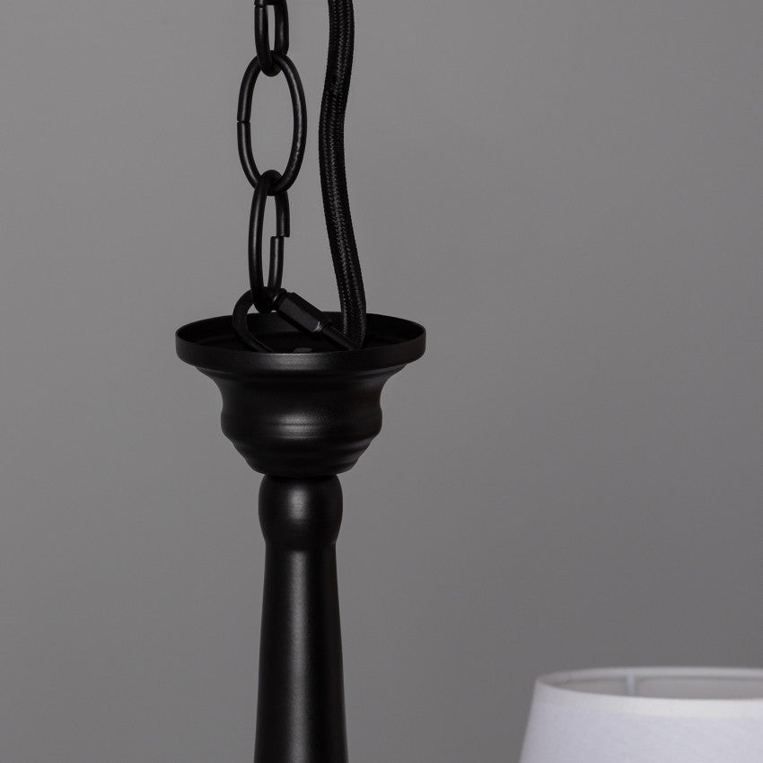 Suspension Metal and fabrics Zuri