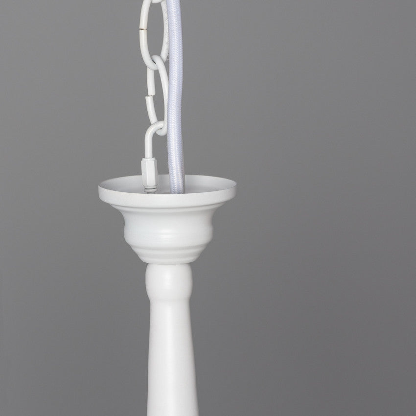 Suspension Métal et tissus Zuri