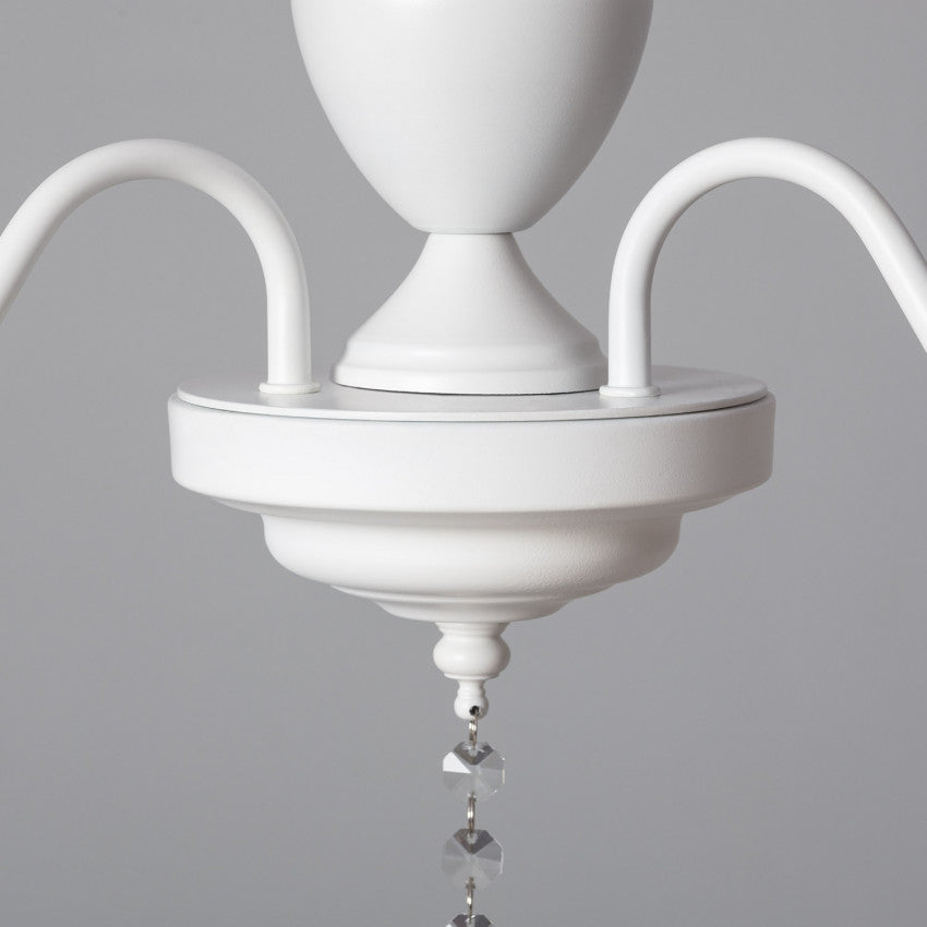 Suspension Métal et tissus Zuri