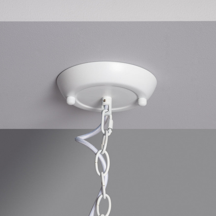 Suspension Métal et tissus Zuri