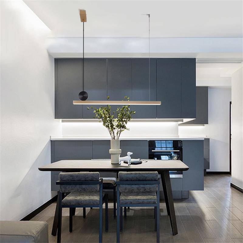 Suspension design LED en métal au style géométrique Rui