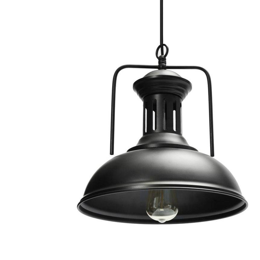 Suspension rétro LED avec finitions en métal Soul