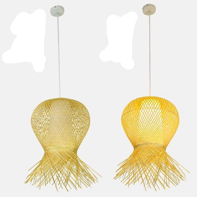 Suspension design en bambou Woven