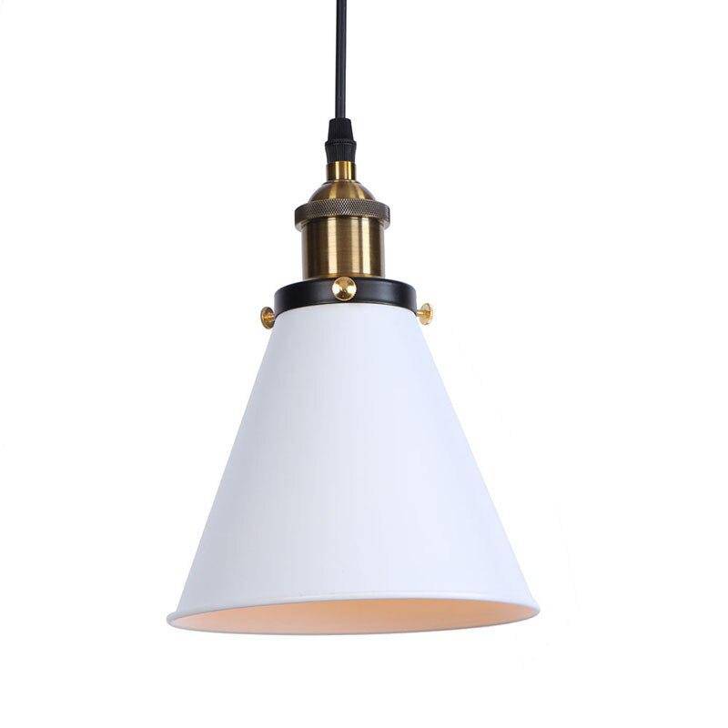 Suspension design à LED avec abat-jour conique en métal Loft