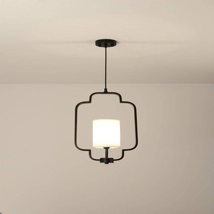 Suspension design LED en métal aux formes style Art