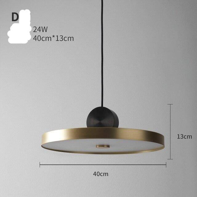 Suspension design LED avec abat-jour métal arrondi style Industriel