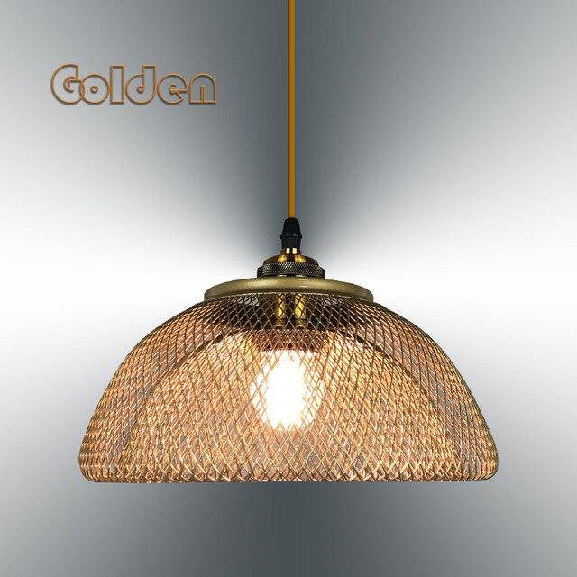 Suspension rétro LED en métal style industriel Hang