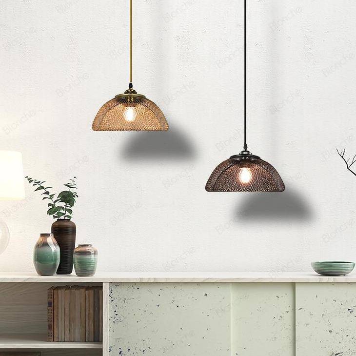 Suspension rétro LED en métal style industriel Hang