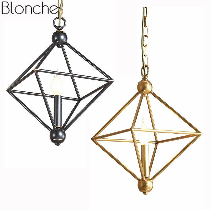 Suspension industrielle LED en métal Loft