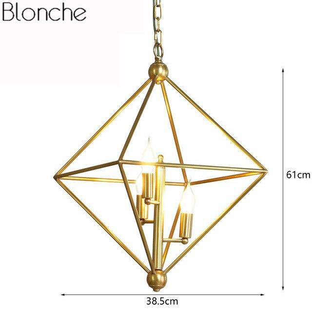 Suspension industrielle LED en métal Loft