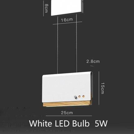 Suspension design LED avec abat-jour plat en métal coloré Art