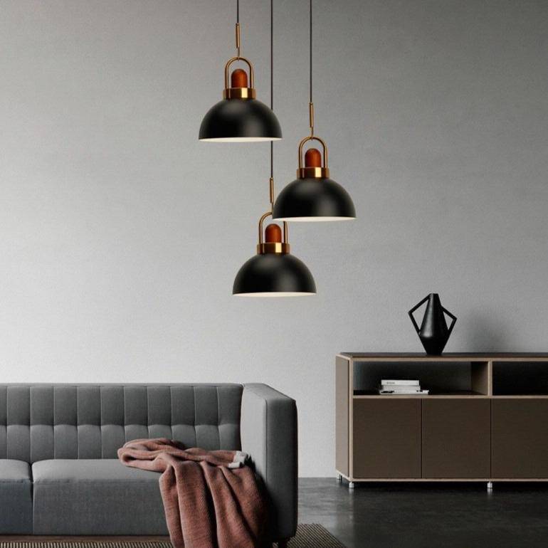 Suspension design LED en métal coloré Loft