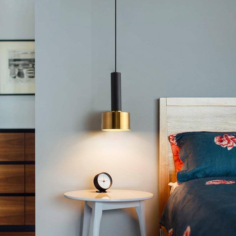 Suspension design à LED en métal style Loft Light