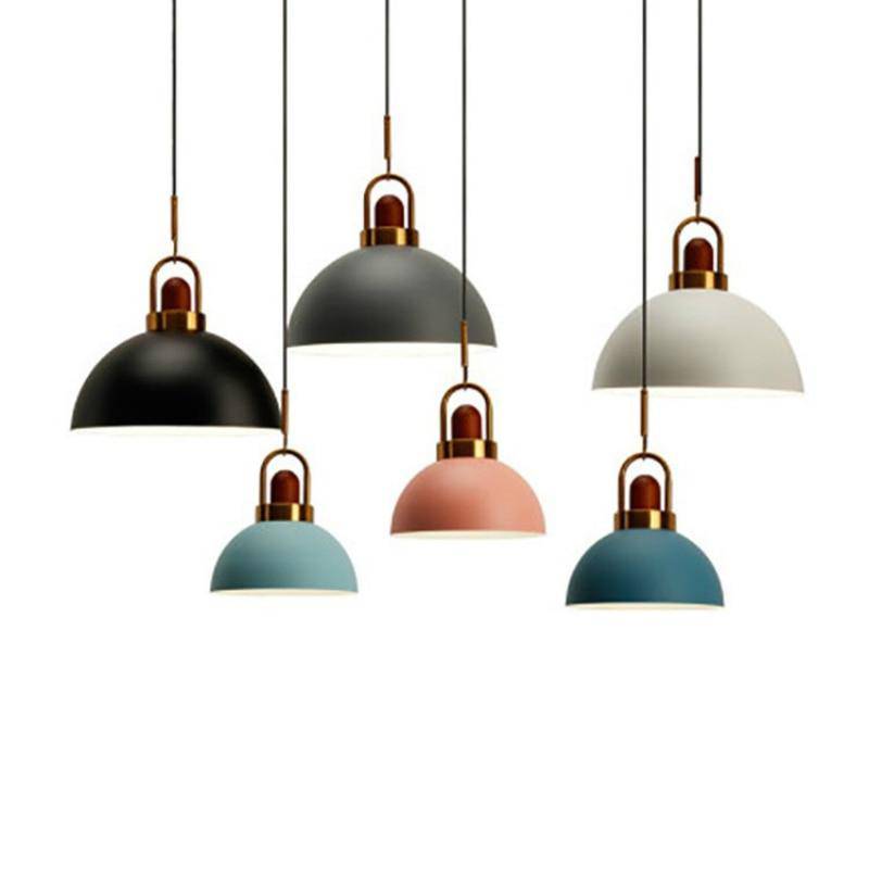 Suspension design LED en métal coloré Loft