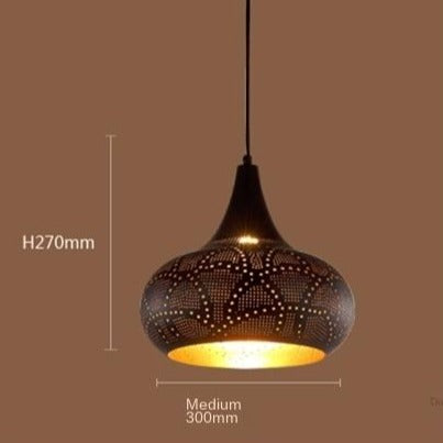 Suspension en métal style oriental Arabia