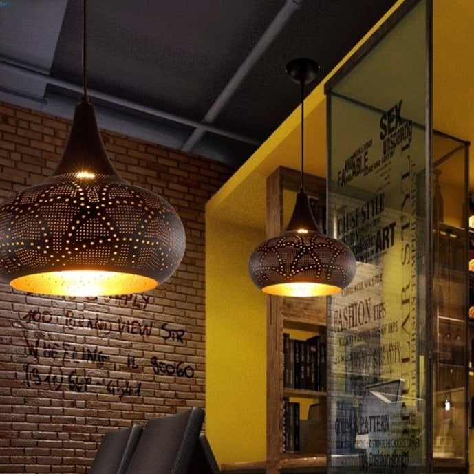 Suspension en métal style oriental Arabia