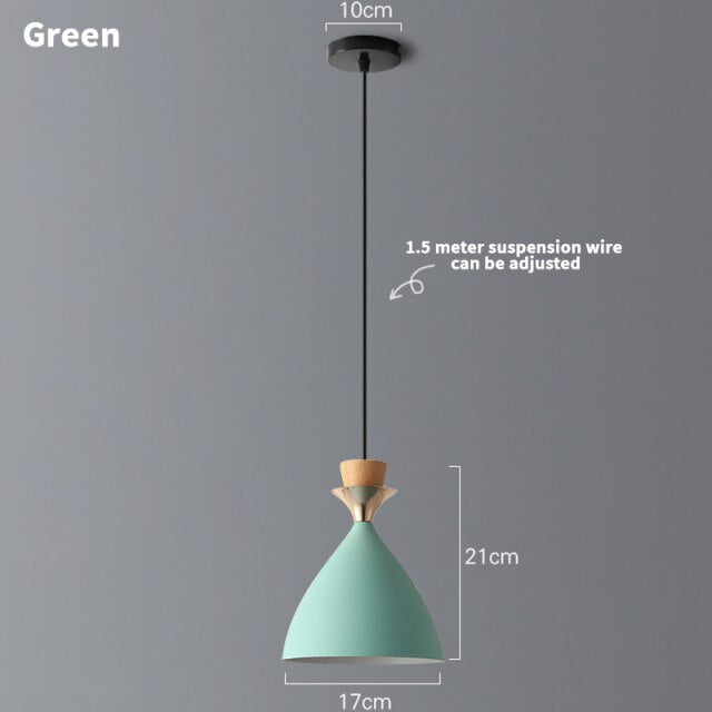 Suspension design en métal coloré Cressy