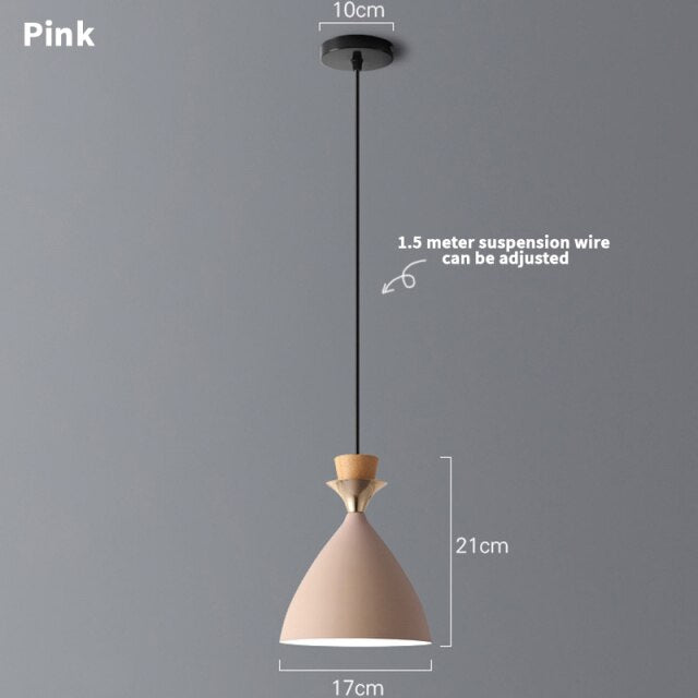 Suspension design en métal coloré Cressy