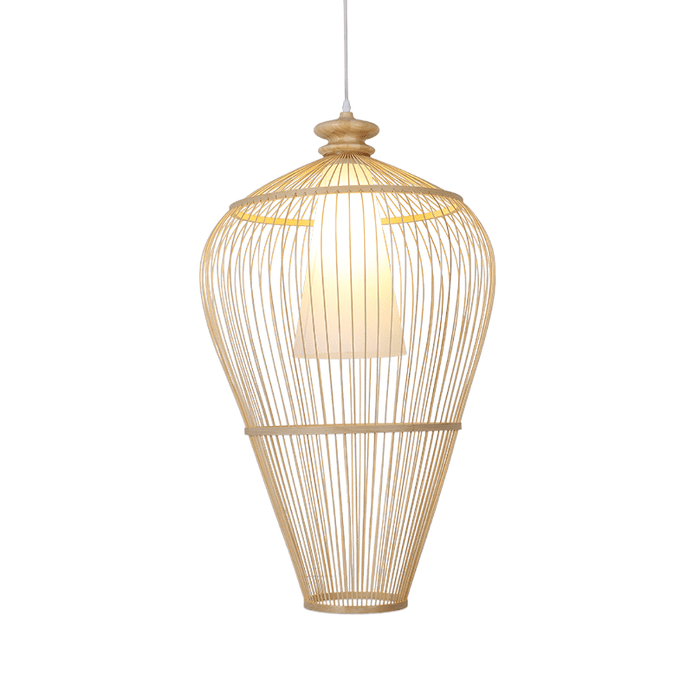 Suspension cage en bambou Simple