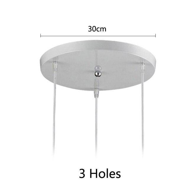 Suspension design à LED en métal avec abat-jour coloré Loft