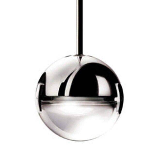 Suspension design boule en verre et métal Globe