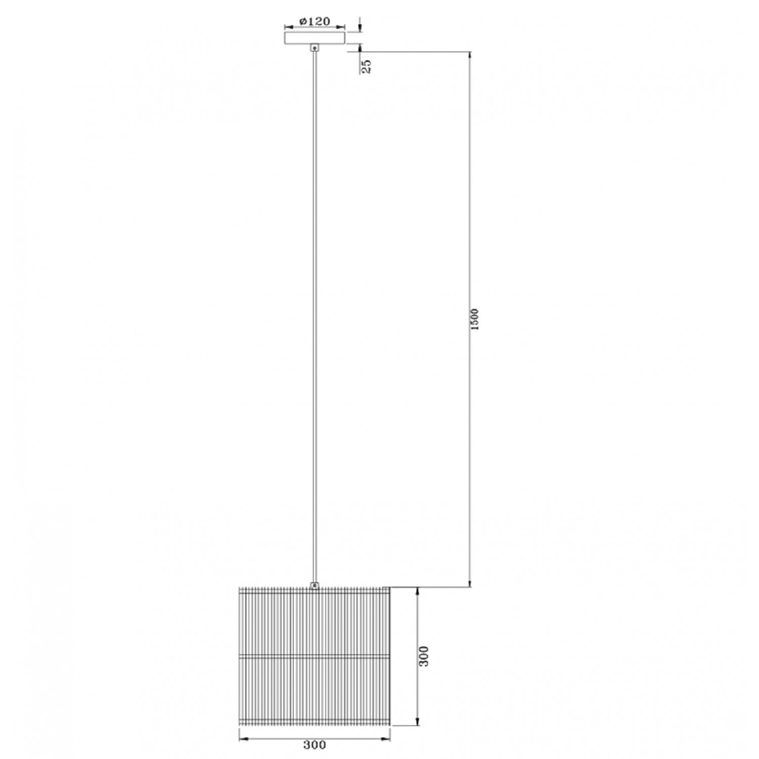 Suspension Cannage - Cloche - Suspension Luminaire